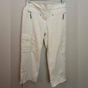 Loft Y2K Athletic Cargo Pants - EUC